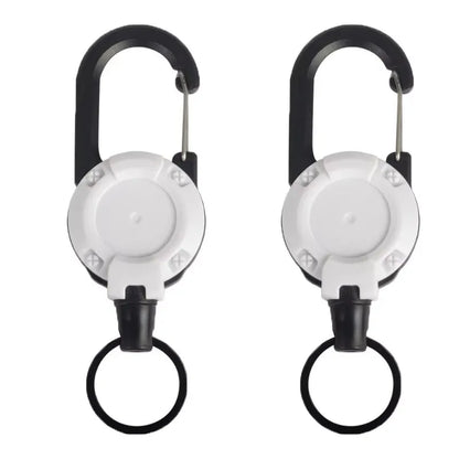 Outdoor Automatic Retractable Wire Rope Carabiner