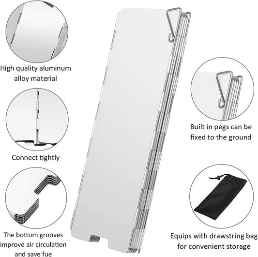 Camping Stove Wind Shield