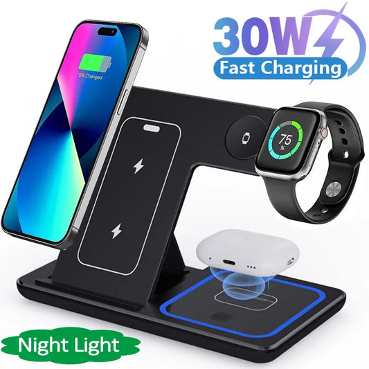 3 in 1 Wireless Charging Stand