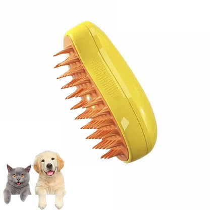 3 in 1 Pet Grooming Steam Brush