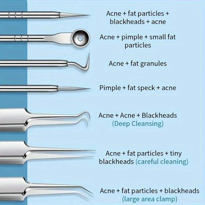 Stainless Steel Blackhead Removal Tool Set