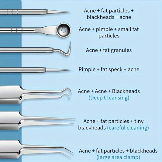 Stainless Steel Blackhead Removal Tool Set