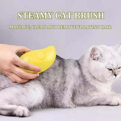 3 in 1 Pet Grooming Steam Brush