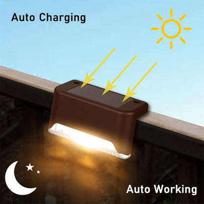 LED Solar Ledge Light