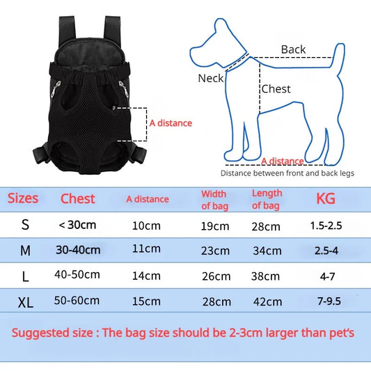 Portable Travel Small Pet Outdoor Backpack Carrier