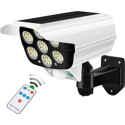 LED Motion Sensor Solar Light Dummy Security Camera