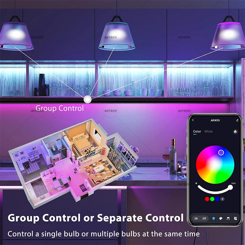 Tuya Bluetooth LED Lightbulb