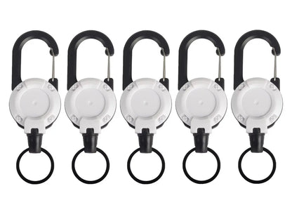 Outdoor Automatic Retractable Wire Rope Carabiner