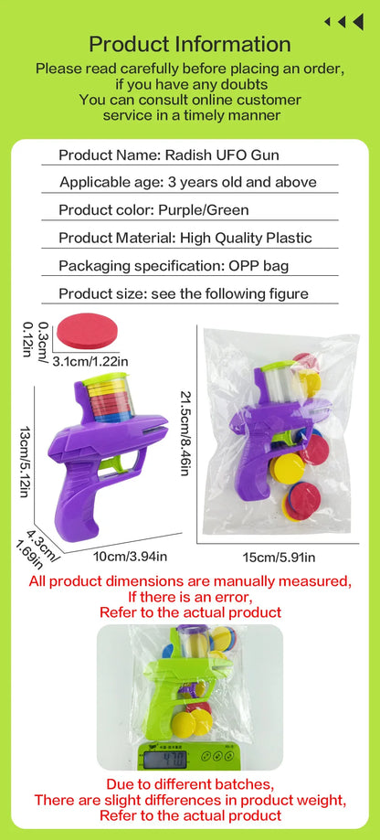 Foam Flying Disc Shooter
