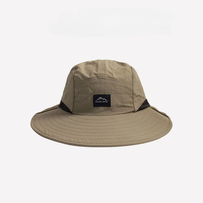 Unisex Summer Wide Brim Waterproof and Quick-drying Hat