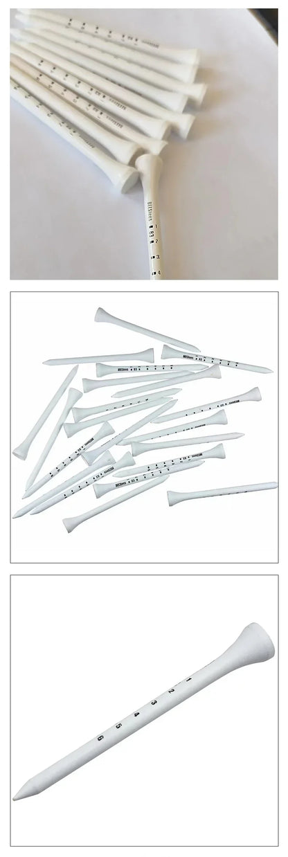 50pcs Durable Wooden Golf Tees